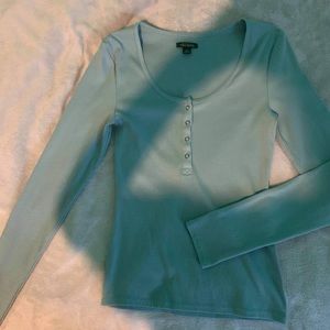 teal long sleeve